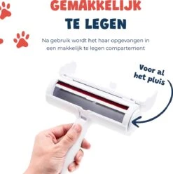 JC Pets Premium Pluizenborstel - Huisdierhaar Verwijderaar – Pluizenverwijderaar – Honden En Kattenhaar Verwijderaar - Ontpluizer - Pluizenroller -Huisdierbenodigdheden 1197x1200 2