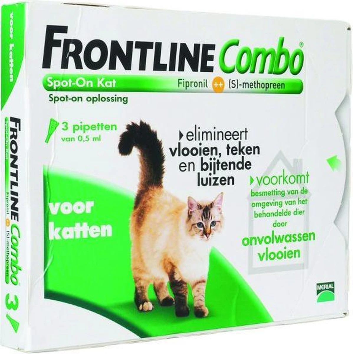 Frontline Combo Anti Vlooienmiddel En Tekenmiddel Kat - 3 Pipetten 12 Frontline Combo Anti Vlooienmiddel En Tekenmiddel Kat - 3 Pipetten - Afbeelding 12