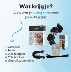 Kattennet Voor Balkon 4 X 10 M - Kattennet - Katten Gaas - Zwart 15 Kattennet Voor Balkon 4 X 10 M - Kattennet - Katten Gaas - Zwart -Huisdierbenodigdheden 1197x1200 34