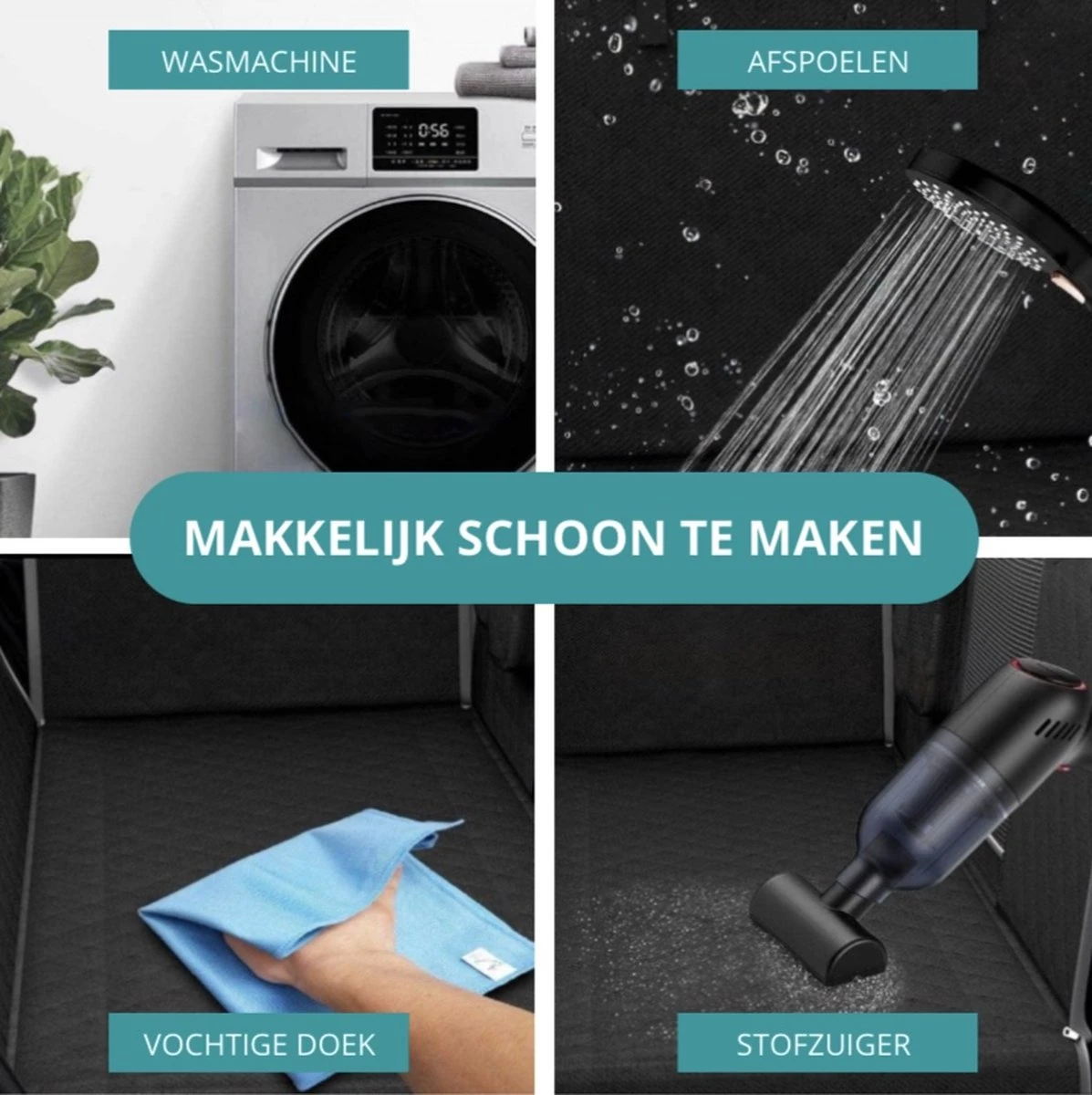 NasGoods Premium Hondendeken Auto Achterbank & Kofferbak - Incl. Hondenspeeltje - Hondenkleed - Hondenmand Auto - Beschermhoes - Waterdicht & Antislip 7 NasGoods Premium Hondendeken Auto Achterbank & Kofferbak - Incl. Hondenspeeltje - Hondenkleed - Hondenmand Auto - Beschermhoes - Waterdicht & Antislip - Afbeelding 7