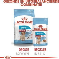 Royal Canin Shn Medium Puppy Pouch - Hondenvoer - 10 X 140 G -Huisdierbenodigdheden 1198x1200 35