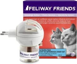 Feliway Friends - Startset - 1 Verdamper Met 1 Vulling - 48 Ml - Anti-conflict Voor Katten -Huisdierbenodigdheden 1200x1009 4
