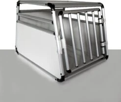 Auto Bench Aluminium Medium | Large 82 X 61 X 62 Cm - Grey MDF -Huisdierbenodigdheden 1200x1010 4