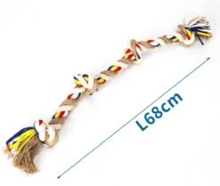 Nobleza Hondentouw - Speeltouw Hond - Flostouw Hond - Trektouw Hond - Lang - Geknoopt -Huisdierbenodigdheden 1200x1017 6