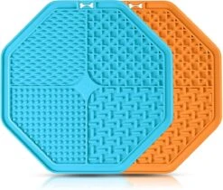 HAPPY DOG HappyDog Likmat Hond – Voermat Hond – Anti Schrok Mat – Slowfeeder Hond – Blauw -Huisdierbenodigdheden 1200x1019 3