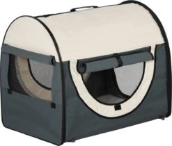 PawHut Hondenbox Inklapbare Hondentransportbox Dier 2 Kleuren 5 Maten 1O-T46O-R3DG-2
