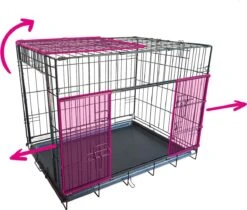 Adori Bench Met Schuifdeuren Zwart - Hondenbench - 107x71x79 Cm 9 Adori Bench Met Schuifdeuren Zwart - Hondenbench - 107x71x79 Cm -Huisdierbenodigdheden 1200x1019 7