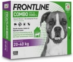 Frontline Combo - L: Van 20 Tot 40 Kg - Anti Vlooienmiddel En Tekenmiddel - Hond - 3 Pipetten 33 Frontline Combo - L: Van 20 Tot 40 Kg - Anti Vlooienmiddel En Tekenmiddel - Hond - 3 Pipetten -Huisdierbenodigdheden 1200x1025 5