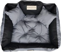 KingDog - Groot Honden- En Kattenbed 75 X 65 | Donkergrijs - Maat M -Huisdierbenodigdheden 1200x1025 8