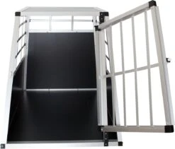 Merkloos Aluminium Hondentransportbox - L -Huisdierbenodigdheden 1200x1026 12