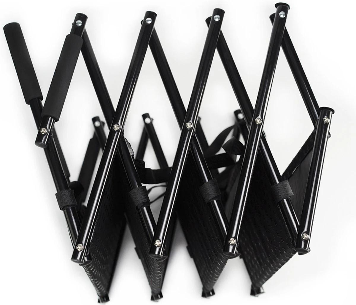 Hondentrap Inklapbaar - Extra Stevig Loopplank Hond Voor Auto - Veilig Trap Voor Hond - Anti Slip Met Coating - Zwart Deluxe 13 Hondentrap Inklapbaar - Extra Stevig Loopplank Hond Voor Auto - Veilig Trap Voor Hond - Anti Slip Met Coating - Zwart Deluxe - Afbeelding 13