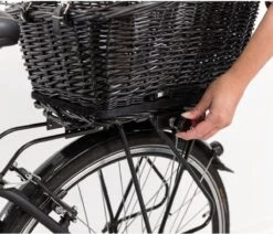 Trixie Fietsmand - Voor Bagagedrager -n35x49x55 Cm - Zwart -Huisdierbenodigdheden 1200x1029 10