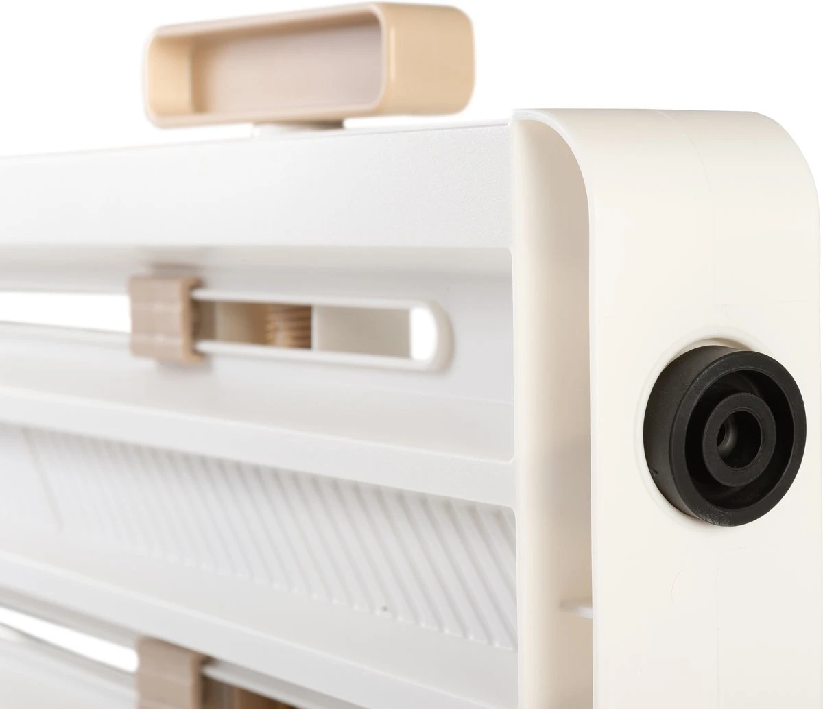 Iris Ohyama Huisdier Bariere PBR-600 - Kunststof - Wit/Beige - Uitschuifbaar 4 Iris Ohyama Huisdier Bariere PBR-600 - Kunststof - Wit/Beige - Uitschuifbaar - Afbeelding 4