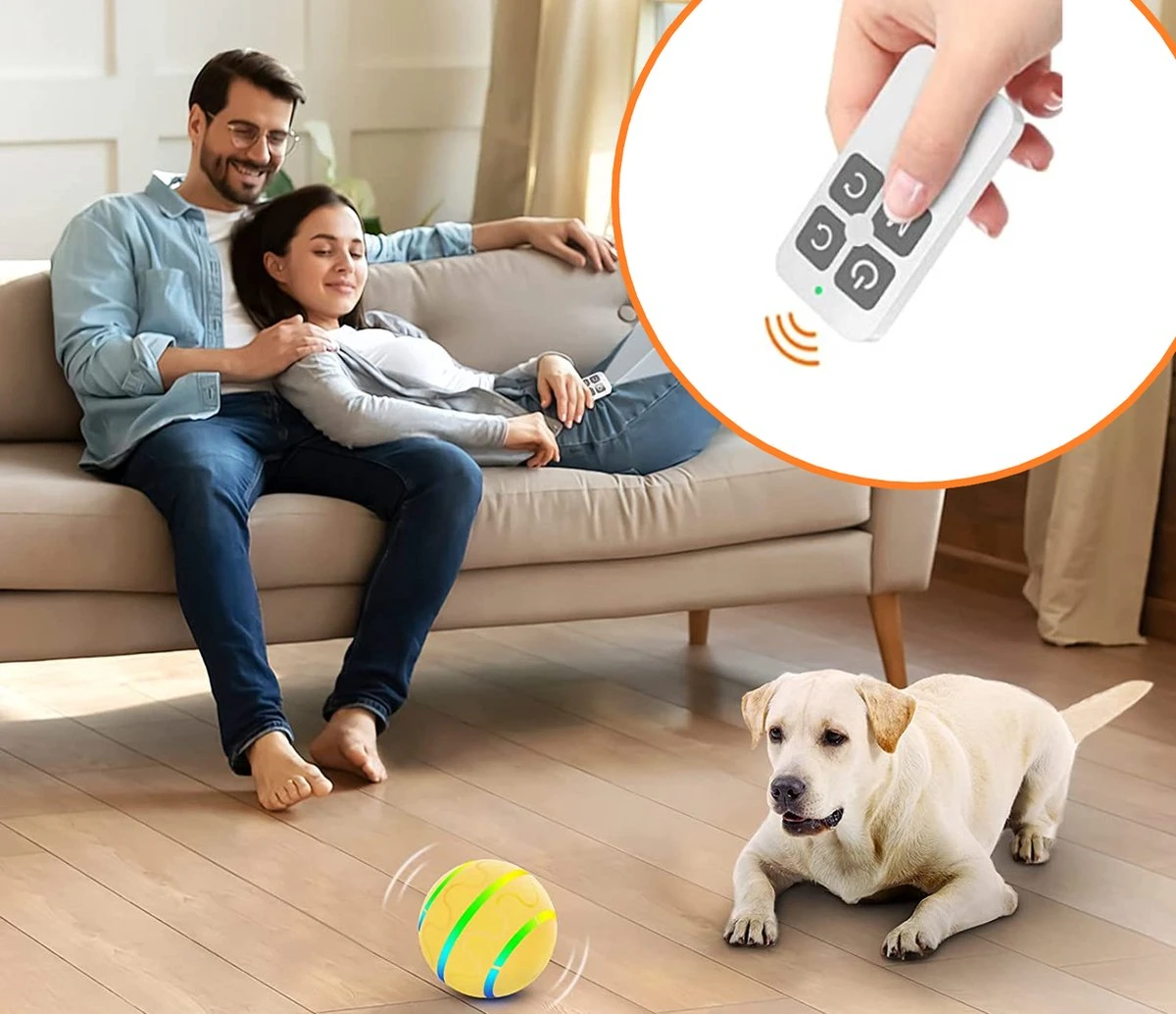Good Experience Interactieve Hondenbal 3.0 – Honden Speelgoed Intelligentie – Puppy Speelgoed – Hondenspeeltjes – De Enige Die Werkt Met Afstandsbediening – De Veilige Bal Voor Jouw Hond – One Size – Oranje 6 Good Experience Interactieve Hondenbal 3.0 – Honden Speelgoed Intelligentie – Puppy Speelgoed – Hondenspeeltjes – De Enige Die Werkt Met Afstandsbediening – De Veilige Bal Voor Jouw Hond – One Size – Oranje - Afbeelding 6