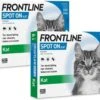 Frontline Spot On Kat - Anti Vlooien En Tekenmiddel - 2 X 6 Pip