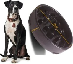 JU&MP Anti Schrokbak Hond - Voerbak Hond - Slow Feeder - Zwart -Huisdierbenodigdheden 1200x1040 6