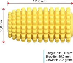 Merkloos Corn Dog Toothbrush - Honden Speelgoed - Hondenspeelgoed - Honden Tandenborstel - Gezond Dieet - Hondenspeeltje - Honden Speelgoed Intelligentie -Huisdierbenodigdheden 1200x1042 5