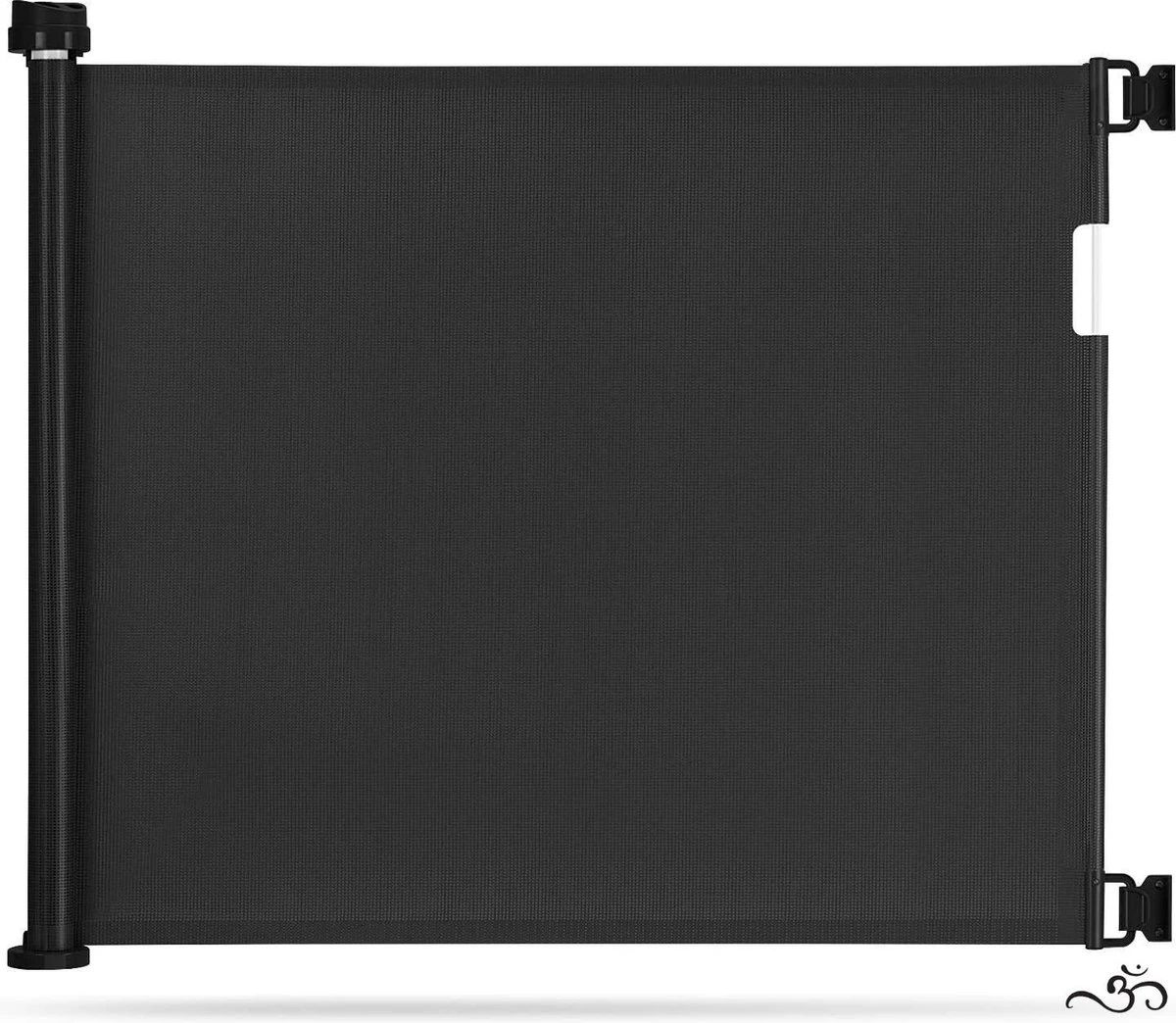 Caedentes - Hondenhek – Inrolbaar – Dierenhek -tot 150cm Uitrolbaar – Zwart 2 Caedentes - Hondenhek – Inrolbaar – Dierenhek -tot 150cm Uitrolbaar – Zwart - Afbeelding 2