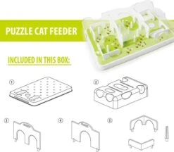 Cas & Lux Modulaire Puzzel Voederbak Voor Katten - Anti Schrokbak Kat - Inclusief 3 Verschillende Standen - Stijlvol Design - Voerpuzzel Kat - Slowfeeder - Kattenspeeltjes - Puzzel Kat - Anti Schrok 10 Cas & Lux Modulaire Puzzel Voederbak Voor Katten - Anti Schrokbak Kat - Inclusief 3 Verschillende Standen - Stijlvol Design - Voerpuzzel Kat - Slowfeeder - Kattenspeeltjes - Puzzel Kat - Anti Schrok -Huisdierbenodigdheden 1200x1047 10