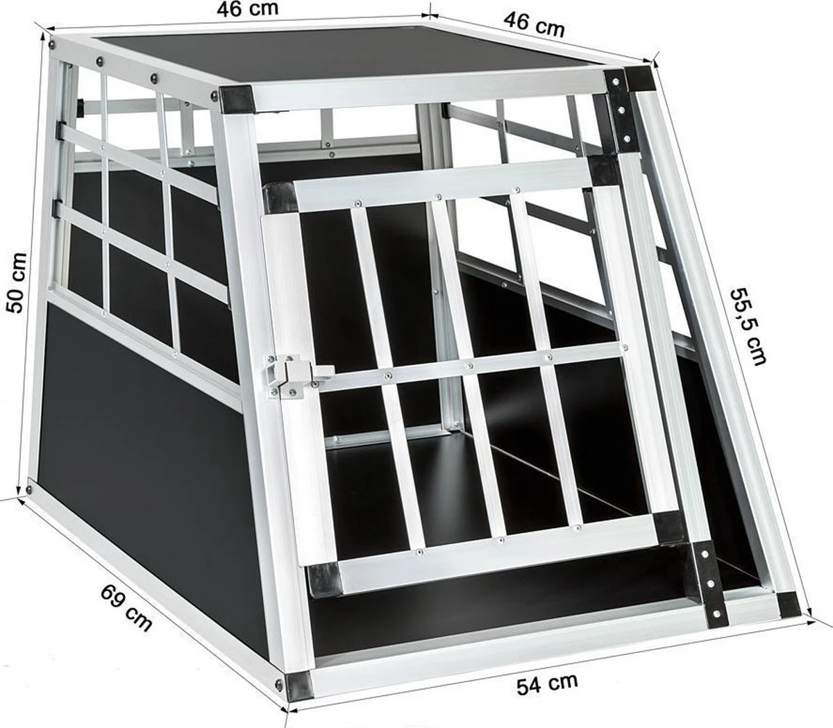 Tectake Autobench - Hondenbench - 69 X 54 X 50 Cm 4 Tectake Autobench - Hondenbench - 69 X 54 X 50 Cm - Afbeelding 4