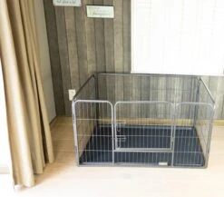 MaxxPet Puppyren - Hondenbench - Puppykennel - Hondenren - 125 X 78 X 80 Cm - Zwart 14 MaxxPet Puppyren - Hondenbench - Puppykennel - Hondenren - 125 X 78 X 80 Cm - Zwart -Huisdierbenodigdheden 1200x1052 3