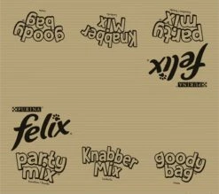 Felix Cat Snacks Party Mix - Kattensnacks Original En Seaside - 16 X 60g -Huisdierbenodigdheden 1200x1064 9
