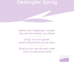Greenfields Anti-Klit Spray Voor Honden - Ideaal Voor Honden Met Lange Of Krullende Vacht - 270 Ml -Huisdierbenodigdheden 1200x1067 2