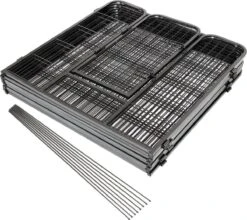 Merkloos Premium Puppyren - 80 Cm Hoog - 640 Cm Omtrek - Hondenren - Hondenhok - Grijs Hamerslag 10 Merkloos Premium Puppyren - 80 Cm Hoog - 640 Cm Omtrek - Hondenren - Hondenhok - Grijs Hamerslag -Huisdierbenodigdheden 1200x1069 1