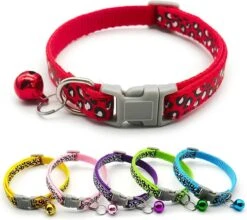 Merkloos Consumerce® Premium Dierenhalsband Met Leopard Print En Belletje Roze | 19-33cm Verstelbaar | Geschikt Voor Hond Kat Puppy En Kitten | Halsband | Halsbandje | Hondenhalsband | Hondenhalsbanden | Kattenhalsband | Kattenbandje Met Belletje | Bel -Huisdierbenodigdheden 1200x1069 8