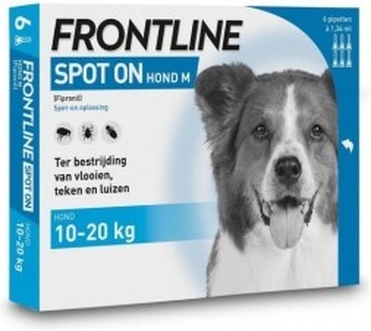 Frontline Spot-On M Anti Vlooienmiddel - Hond - 4 Pipetten 11 Frontline Spot-On M Anti Vlooienmiddel - Hond - 4 Pipetten - Afbeelding 11