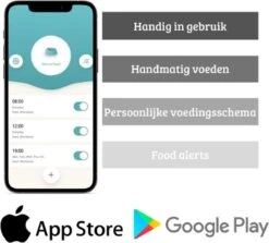 LARMA Automatische Voerbak Met Camera - Automatische Voerbak Voor Kat En Hond - Voerinhoud 6 Liter - Voerautomaat Met Smartphone Besturing - Met Camera - Voerdispenser Voor Hond En Kat -Huisdierbenodigdheden 1200x1085 4
