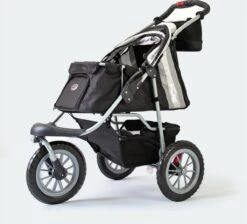 InnoPet Comfort EFA ECO - Hondenbuggy - Zwart/Zilvergrijs - 87x50x102cm -Huisdierbenodigdheden 1200x1087 11