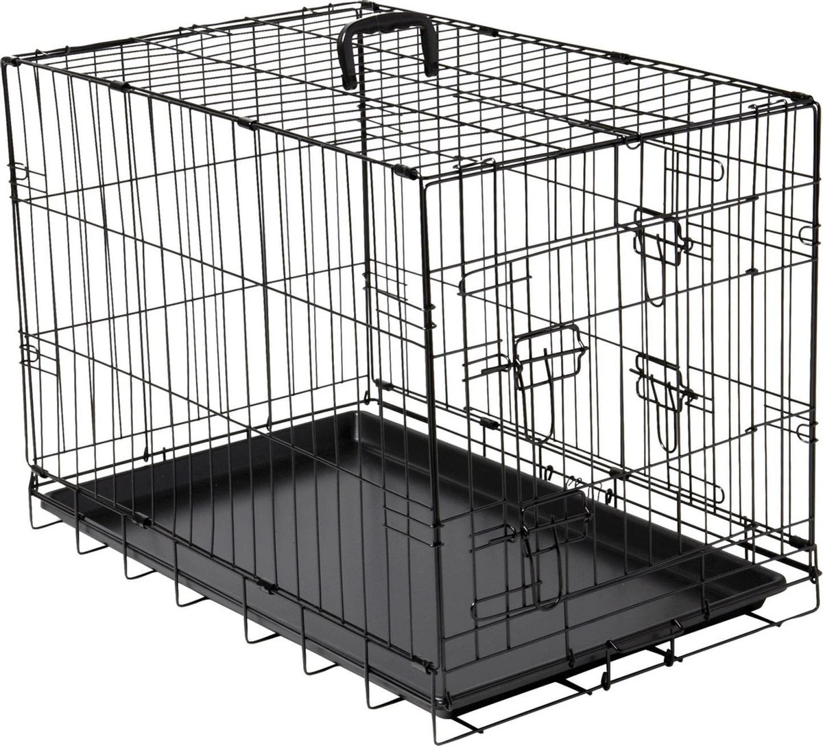 Adori Hondenbench - Zwart - L - 92 X 57 X 64 Cm 1 Adori Hondenbench - Zwart - L - 92 X 57 X 64 Cm