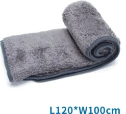 Nobleza 40UWK Hondendeken - Dierenmat - Benchkleed - 120x100cm - Grijs -Huisdierbenodigdheden 1200x1090 8