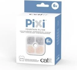 Catit Pixi Fountain Filter Cartridge - Kattendrinkbak - 6 Stuks -Huisdierbenodigdheden 1200x1091 9