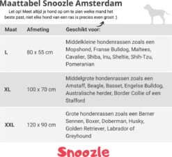 Snoozle Orthopedische Hondenmand - Zacht En Luxe Hondenkussen - Hondenbed - Wasbaar - Hondenmanden - 100 X 70 Cm - Stormy Grey 13 Snoozle Orthopedische Hondenmand - Zacht En Luxe Hondenkussen - Hondenbed - Wasbaar - Hondenmanden - 100 X 70 Cm - Stormy Grey -Huisdierbenodigdheden 1200x1094 6