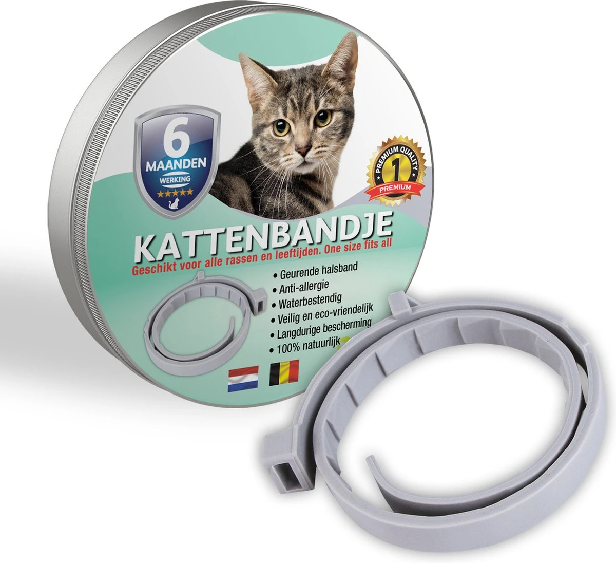 Biologische Vlooienband | Katten | Zonder Pesticiden | Vlooien En Teken | Veilig Voor Mens En Dier | Milieuvriendelijk | Kattenbandje | Geur Halsband 1 Biologische Vlooienband | Katten | Zonder Pesticiden | Vlooien En Teken | Veilig Voor Mens En Dier | Milieuvriendelijk | Kattenbandje | Geur Halsband