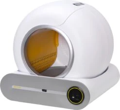 Merkloos Petlux® Zelfreinigende Automatische Kattenbak Met App En LED-Touch -Huisdierbenodigdheden 1200x1097 7