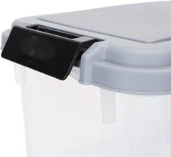 Nobleza Voercontainer - 20L - 7.2KG - Voedselcontainer Hond- Opslagcontainer - Zwenkwielen - Transparant -Huisdierbenodigdheden 1200x1102 8