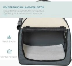 PawHut Hondenbox Inklapbare Hondentransportbox Dier 2 Kleuren 5 Maten 1O-T46O-R3DG-2 18 PawHut Hondenbox Inklapbare Hondentransportbox Dier 2 Kleuren 5 Maten 1O-T46O-R3DG-2 -Huisdierbenodigdheden 1200x1106 7