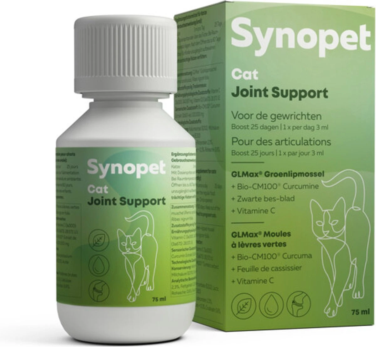 Synopet Cat Joint Support 75 Ml (voorheen Synopet Feli-Syn) 4 Synopet Cat Joint Support 75 Ml (voorheen Synopet Feli-Syn) - Afbeelding 4