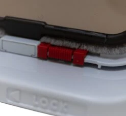 Cat Mate Kattenluik 234 Met Tweewegsluiting - Wit - 19,2 X 20cm -Huisdierbenodigdheden 1200x1107 18