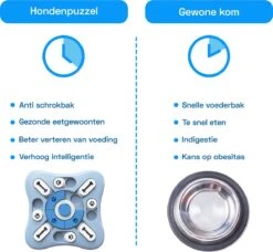 Honden Speelgoed Intelligentie – Hondenpuzzel - Interactieve Training – Voorkomt Verveling – 16 Vakjes – 11 Verplaatsbare Schuifjes - Denkspelletjes Voor Honden - Anti Schrokbak Hond – LumifyMe 15 Honden Speelgoed Intelligentie – Hondenpuzzel - Interactieve Training – Voorkomt Verveling – 16 Vakjes – 11 Verplaatsbare Schuifjes - Denkspelletjes Voor Honden - Anti Schrokbak Hond – LumifyMe -Huisdierbenodigdheden 1200x1108 4