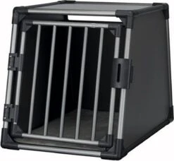Trixie Vervoersbox Aluminium Grafiet - S 61X48X56 CM -Huisdierbenodigdheden 1200x1110 8