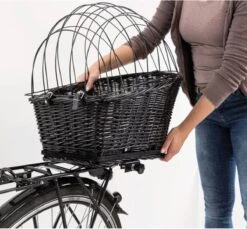 Trixie Fietsmand - Voor Bagagedrager -n35x49x55 Cm - Zwart -Huisdierbenodigdheden 1200x1111 8