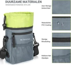 TIKKENS® Honden Belonings Tasje - Honden Snoepjes/Snacks - Honden Speelgoed - Intelligentie Training - Grijs/Zwart -Huisdierbenodigdheden 1200x1111 9