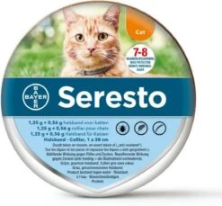 Seresto Teken- En Vlooienband - Anti Tekenmiddel - Kat - 38 Cm