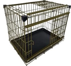 Topmast CopperCove Hondenbench - Bronze Bench - 107 X 70 X 78 Cm - Bench Voor Honden - Hondenbench Opvouwbaar -Huisdierbenodigdheden 1200x1112 6