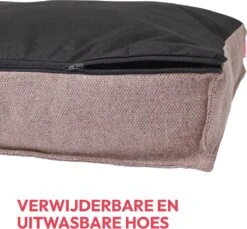 Snoozle Orthopedische Hondenmand - Zacht En Luxe Hondenkussen - Hondenbed - Wasbaar - Hondenmanden - 80 X 55 Cm - Desert Pink -Huisdierbenodigdheden 1200x1114 19