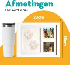 Honden Fotolijst Met Kleiafdruk - Gipsafdruk - Speelgoed Voor Dieren - Pootafdruk Hond - Puppy Speelgoed - Gipsafdruk Huisdier -Huisdierbenodigdheden 1200x1116 14